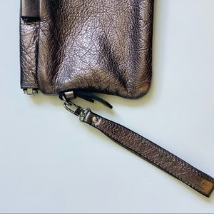 Leather Wristlet Wallet by Kate Koll